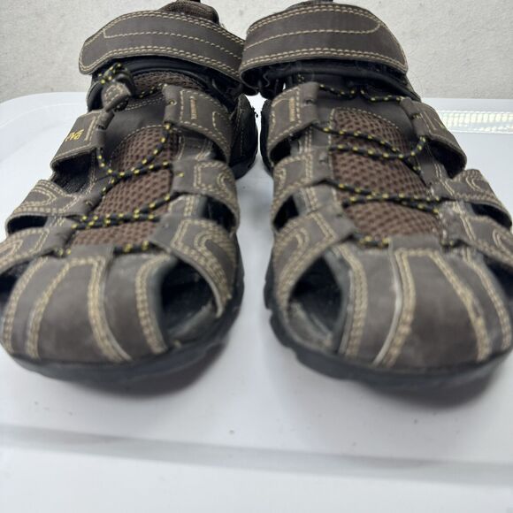 Teva‎ Forebay Dozer Water Hiking Outdoor Sandal Shoes Men’s Size 9 Shocpad Brown - Picture 2 of 9